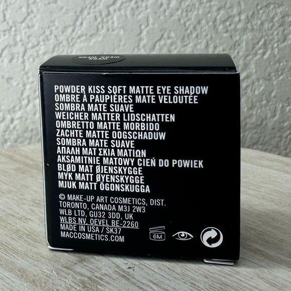 $15 🌙 MAC Powder Kiss Soft Matte Eyeshadow In WERK WERK WERK‎ FULL SZ - Picture 4 of 8